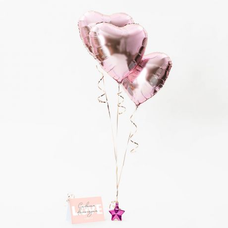 Bukiet balonw + kartka personalizowana LOVE prezent na odlego