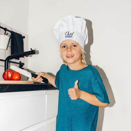 Czapka kucharska dla dziecka PREZENT NA DZIE DZIECKA DLA CHOPCA