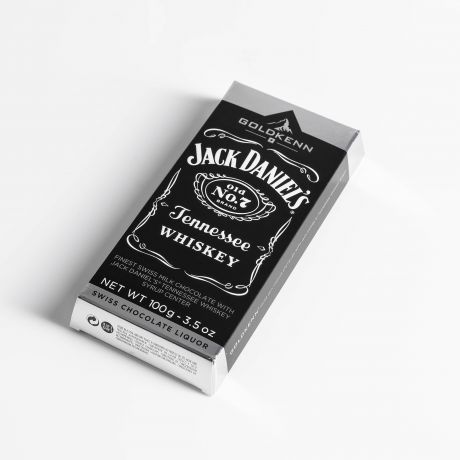Czekolada Jack Daniel's + kartka z yczeniami na 60 urodziny