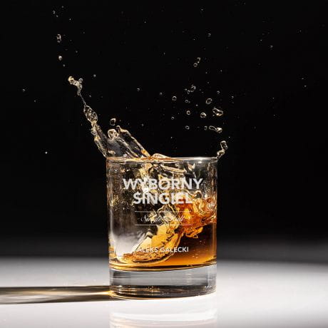Grawerowana szklanka do whisky PREZENT DLA SINGLA