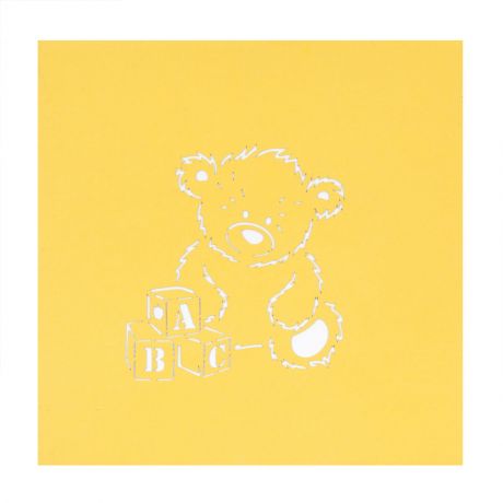 Wyskakujca kartka dla dziecka BABY BEAR