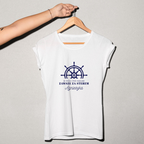 Personalizowana koszulka damska PREZENT DLA EGLARKI - XL
