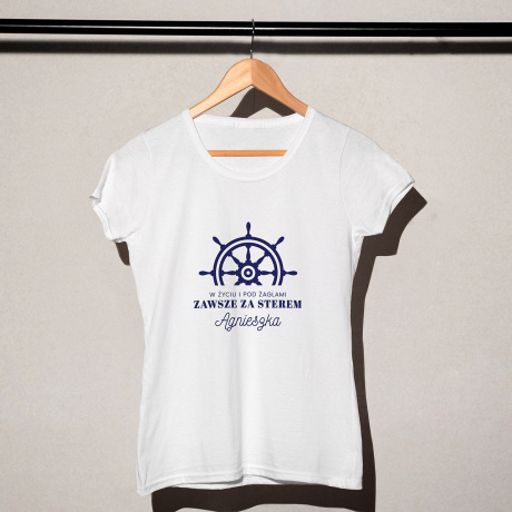 Personalizowana koszulka damska PREZENT DLA EGLARKI - XL