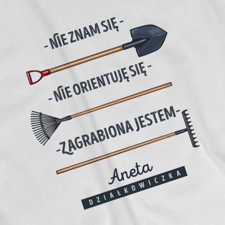 Koszulka dziakowca ZAGRABIONA - L