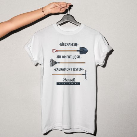 Koszulka dla dziakowca ZAGRABIONY - XXL