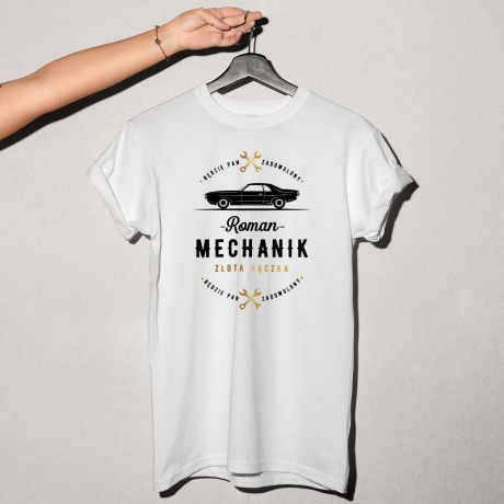 Koszulka dla mechanika PREZENT DLA MECHANIKA - XL