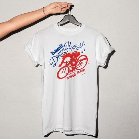 Koszulka rowerzysty DEMON PRDKOCI prezent dla cyklisty - L