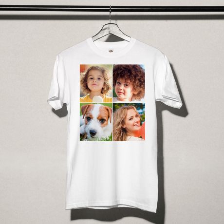 Mska koszulka ze zdjciami - XL