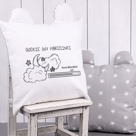 Personalizowana poduszka dla dzieci SODKIE SNY