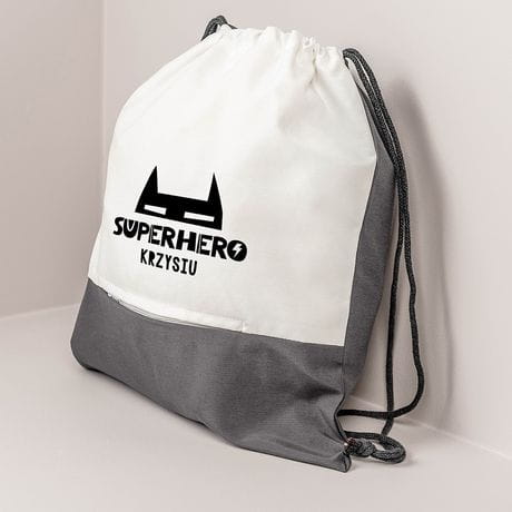 Plecak do przedszkola z imieniem SUPERHERO prezent dla chopca