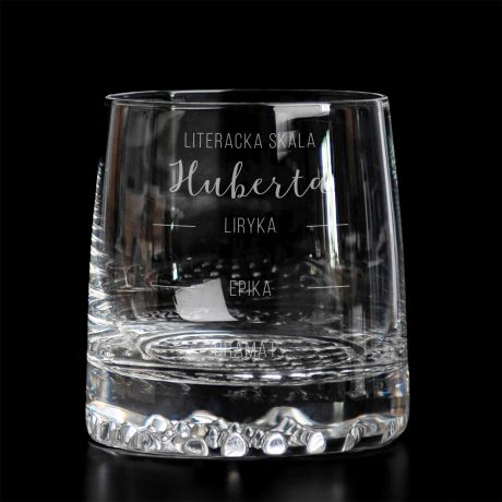 Personalizowana szklanka do whisky PREZENT DLA MIONIKA KSIEK