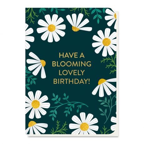Urodzinowa kartka z nasionami rumianku BLOOMING LOVELY BIRTHDAY