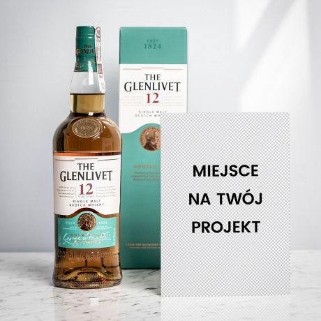 Whisky Glenlivet z kartk TWJ PROJEKT