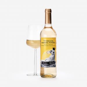 Biae wino personalizowane MASECZKA mieszny prezent urodzinowy