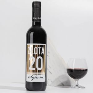 Czerwone wino na prezent ZOTA 20