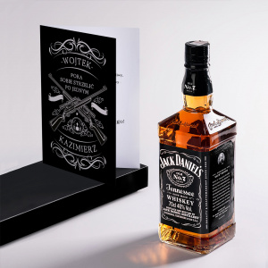 Jack Daniel's + personalizowana kartka ZESTAW PREZENTOWY DLA MYLIWEGO