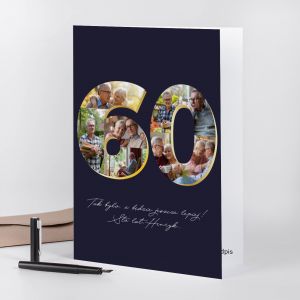 Personalizowana kartka na 60 urodziny dla mczyzny KOLA
