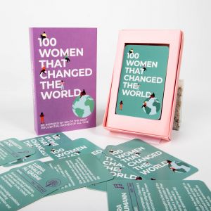 Zestaw kart 100 KOBIET KTRE ZMIENIY WIAT upominek dla kobiety