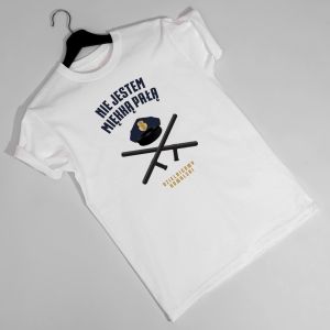 Koszulka mska z nadrukiem MIKKA PAA mieszny prezent dla policjanta