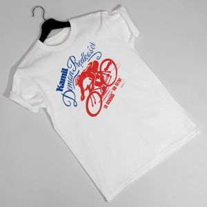Koszulka rowerzysty DEMON PRDKOCI prezent dla cyklisty - S