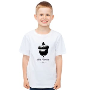 Koszulka dziecica z nadrukiem DB prezent na Dzie Dziecka