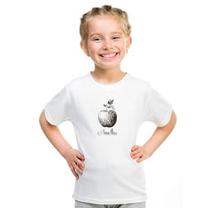 Koszulka dla dziecka NIEDALEKO PADA JABKO OD JABONI