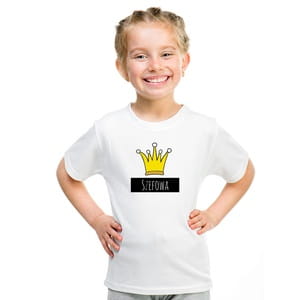 Koszulka dziecica z nadrukiem KORONA