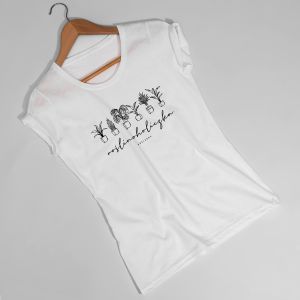 Personalizowana koszulka damska PREZENT DLA MIONIKA KWIATW