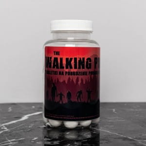 Personalizowane mitwki WALKING PILLS prezent dla fana The Walking Dead