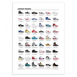 Plakat dla sneakerheada HISTORIA BUTW 50 x 70cm