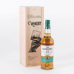 Szkocka whisky w skrzynce PREZENT DLA MʯCZYZNY