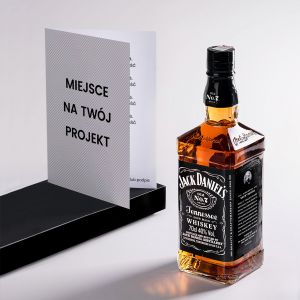 Whiskey Jack Daniels z kartk TWJ PROJEKT zestaw z alkoholem na prezent