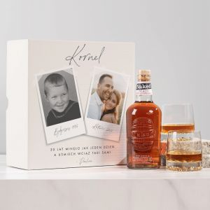 Whisky na 30 urodziny ZESTAW PREZENTOWY w personalizowanym pudeku