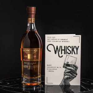 Whisky na prezent i personalizowana kartka PREZENT DLA MʯCZYZNY