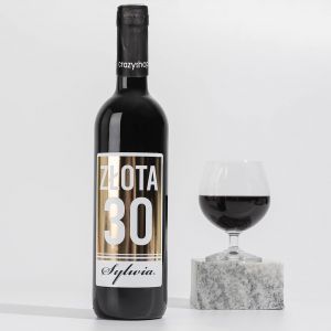 Wino na 30 urodziny ZOTA 30