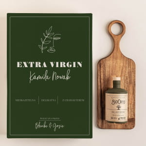 Woska oliwa z desk z akacji EXTRA VIRGIN prezent dla przyjaciki
