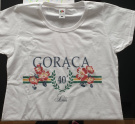 Zdjcie osoby, ktra kupia Koszulka na 40 urodziny damska GORCA 40 - S