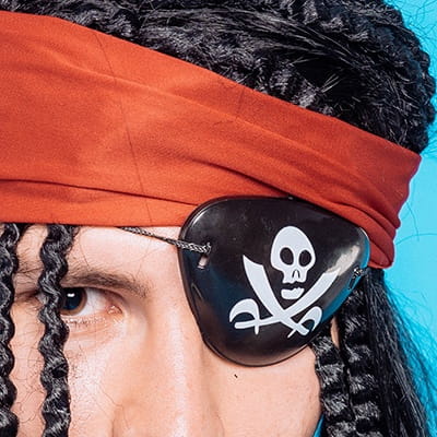 Opaski na oko pirata