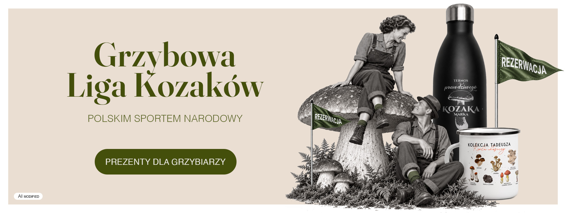 prezenty dla grzybiarza