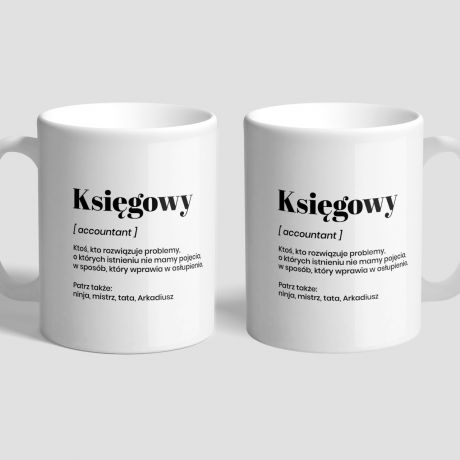 Personalizowany kubek DLA KSIGOWEGO