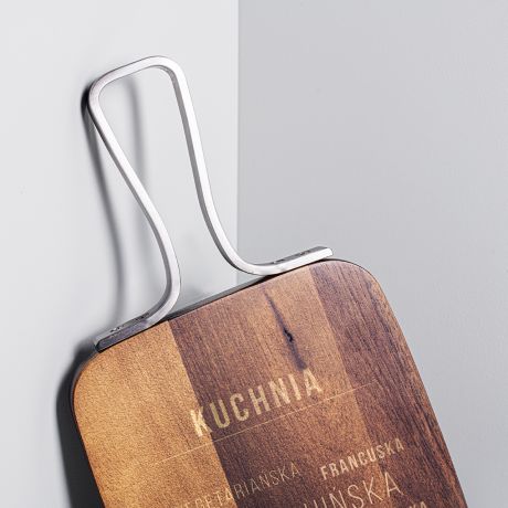 Akacjowa deska KUCHNIA MAMY prezent do kuchni dla mamy