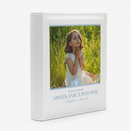 Album komunijny na zdj�cia wklejane KOMUNIA pami�tka ze zdj�ciem