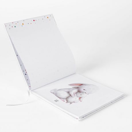 Personalizowany album na chrzest KRLICZEK