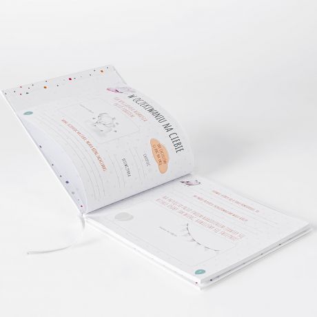 Personalizowany album na chrzest KRLICZEK