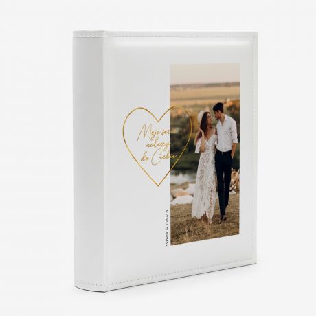 Album na fotografie MOJE SERCE romantyczny prezent dla pary