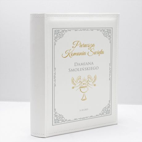 Personalizowany album na zdjcia KOMUNIJNE album komunijny pamitka komunii witej