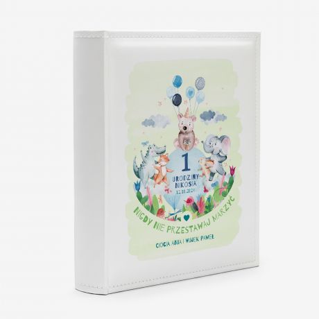 Album na roczek dla ch�opca NIGDY NIE PRZESTAWAJ MARZY�