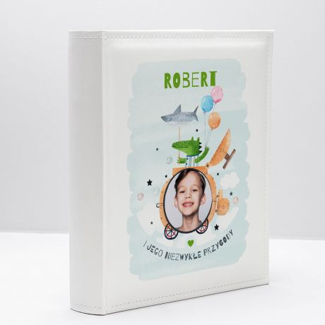 Personalizowany album na zdjcia PREZENT NA URODZINY DLA CHOPCA