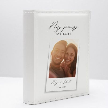 Personalizowany album na zdjcia wklejane PREZENT NA PIERWSZ ROCZNIC LUBU