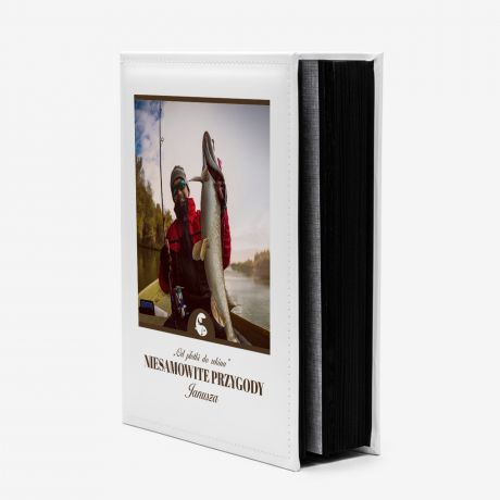 Album na zdj�cia personalizowany PRZYGODY prezent dla w�dkarza